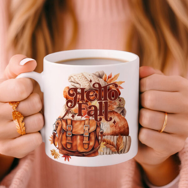 Hello Fall Season Coffee Mug